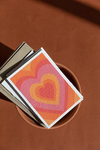 Set of 5 plantable Love cards - Save 20%
