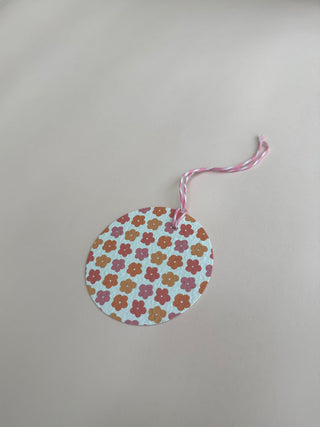 Round shaped Gift tags - set of 5