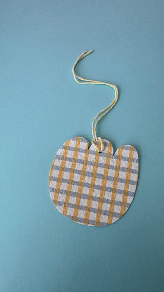 Tulip shaped Gift tags - set of 5