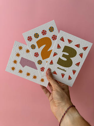 The Story Behind Our Plantable Baby Milestone Cards