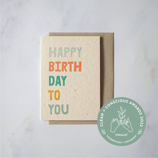 Happy birthday to you
