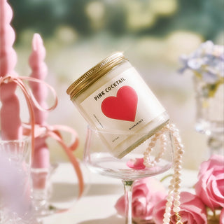 Pink Cocktail Soy Candle