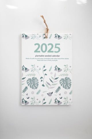 Plantable seeded calendar - plants & quotes