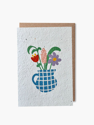 Set of 5 plantable cards - Flowers and love - Save 20%