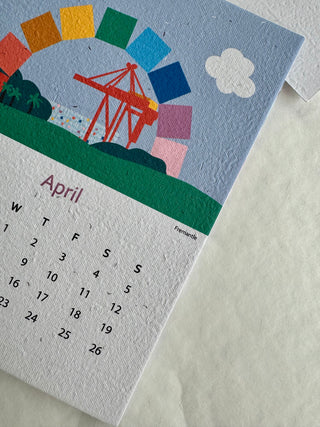 [Pre-order now! Ships from 01 NOV] Plantable seeded calendar - Western Australia Edition