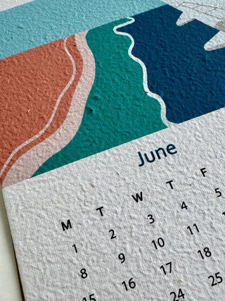[Pre-order now! Ships from 01 NOV] Plantable seeded calendar - Western Australia Edition