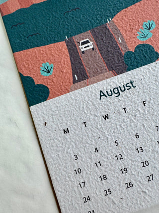 [Pre-order now! Ships from 01 NOV] Plantable seeded calendar - Western Australia Edition