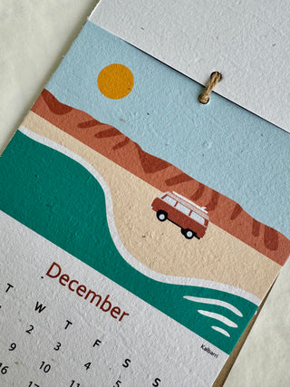 [Pre-order now! Ships from 01 NOV] Plantable seeded calendar - Western Australia Edition
