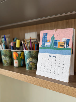 [Pre-order now! Ships from 01 NOV] Plantable seeded calendar - Western Australia Edition