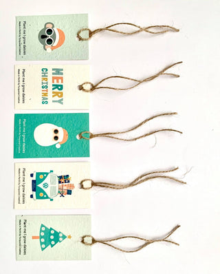 Christmas gift tags - pack of 5