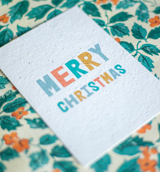 Merry Christmas - bold letters