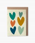 Lovehearts plantable card