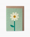 Daisy green plantable card