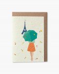 Paris Eiffel Tower plantable card