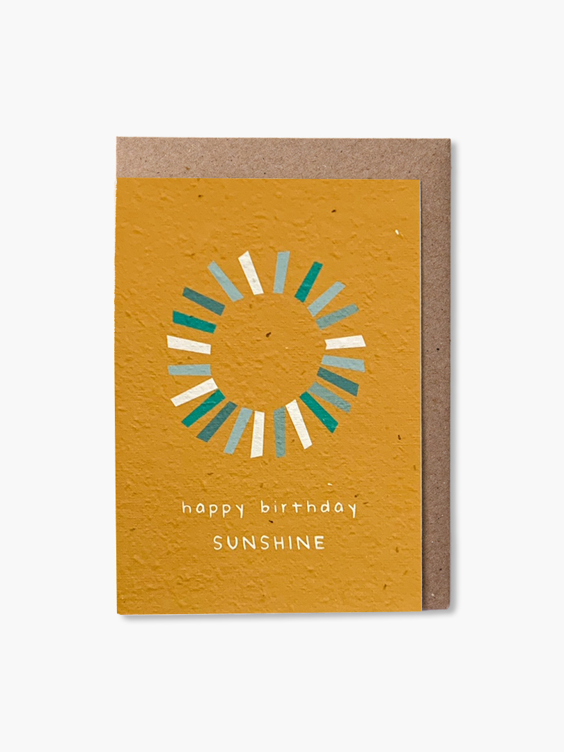 Happy Birthday Sunshine - Paper and Bloom