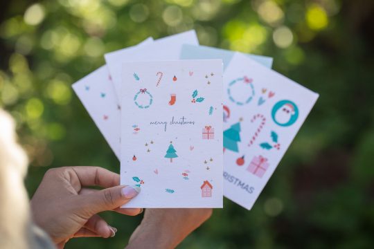 Christmas Seeded Cards